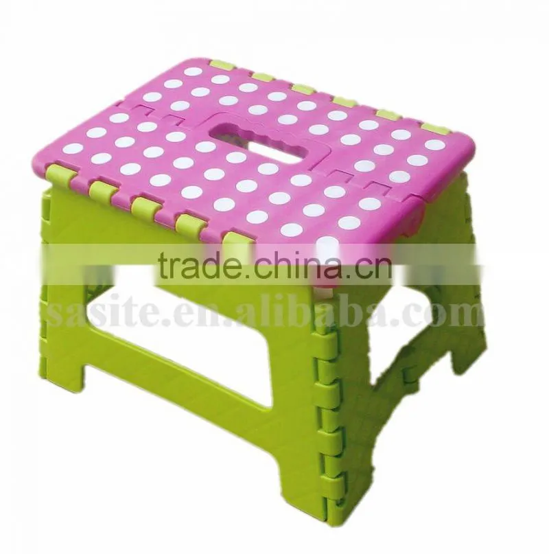 Hot Selling plastic Folding step Stool