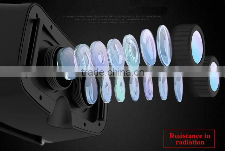 New VR glasses here virtual reality goggles mirror mobile phone 3 d glasses vrbox storm helmet