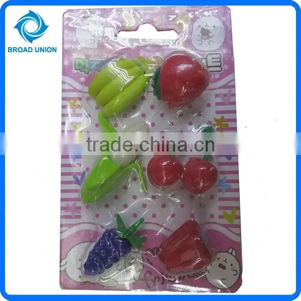 Eraser 3d Cute Fruit Eraser for kids