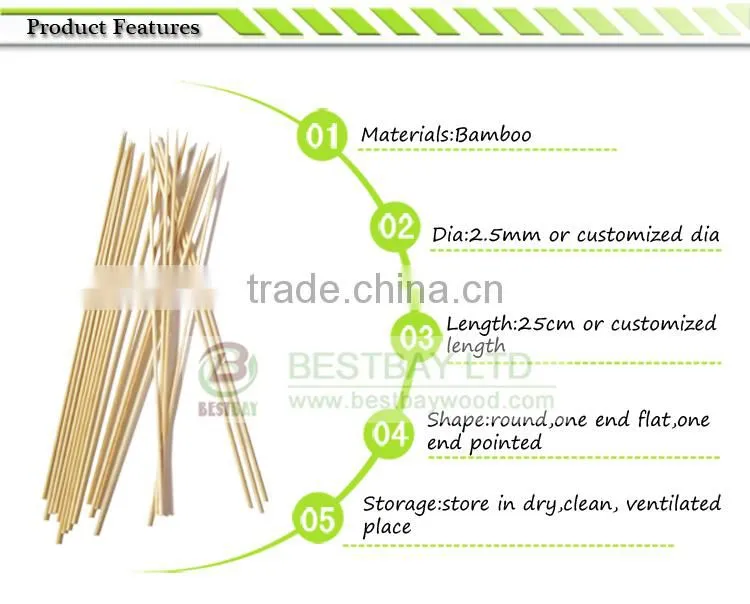 Bamboo pick,bamboo stick