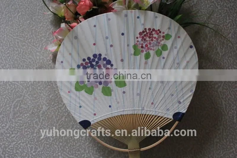 New arriving advertising paper round fan