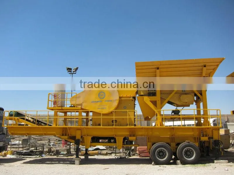 China Powerful moving jaw crusher plant for mining, quarry and construction