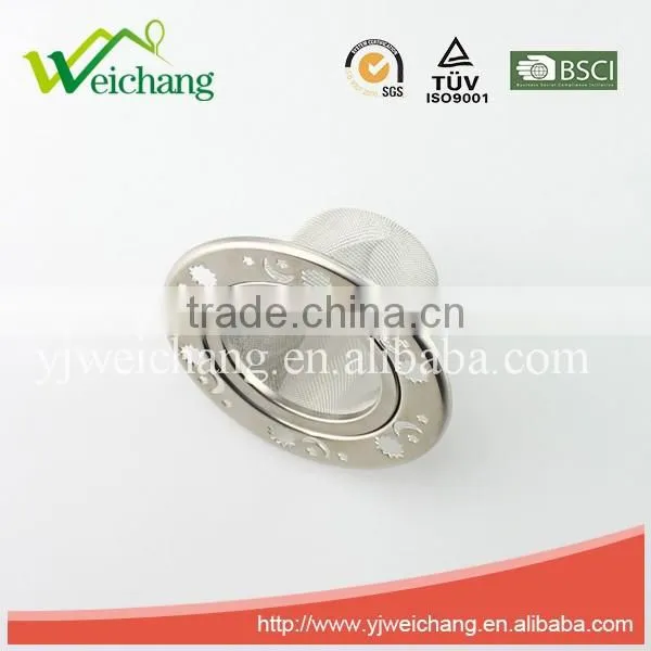 WCZ120 Good quality Hot sale Stainless Steel Mesh Tea tools Tea Strainer Tea Infuser Rust Resistant