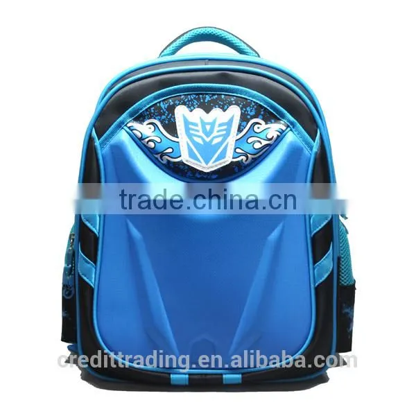 2015 newest design 3d school bag & primary school bag