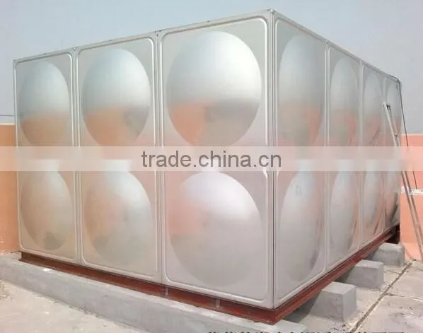 Best welding water tank! Huili inox square water tank