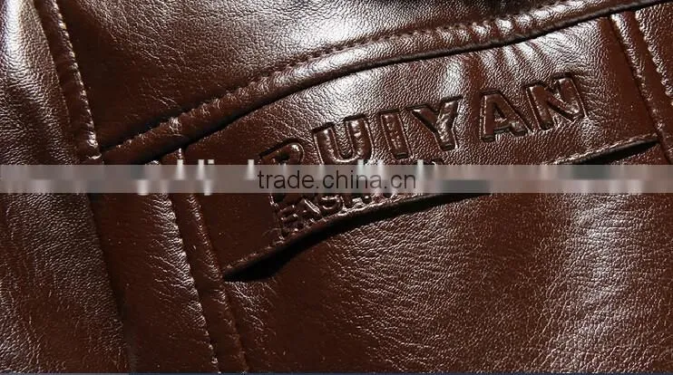 Customized manufactorying middle-aged and elder man father-wear fur coats jackets with fur