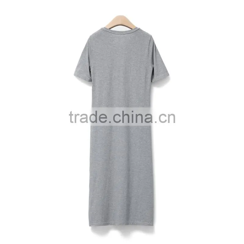Robot pattern printing casual wear womens stylish maxi dress summer dress evening dress long maxi dresses