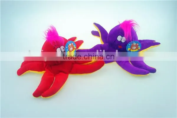 OEM designs plush octopus toys for crane machines