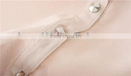 lady chiffon blouse tops woman sleeveless blouses tops