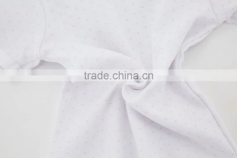 2017 Cute Design Girl Clothes 100% Cotton Baby Summer Clothes For Sleeveless