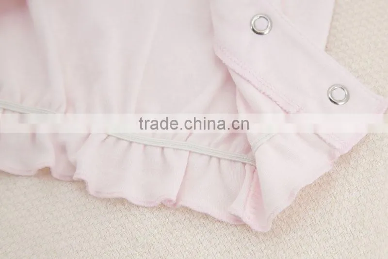 Hot Sale Baby Soft 100% Cotton Spring Autumn Winter Light Pink Newborn Baby Sleeping Bag