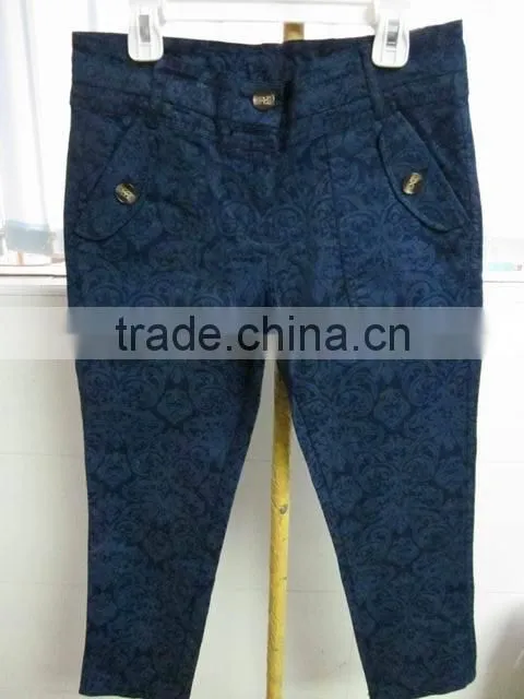 ladies' casual denim pants wholesale to South American