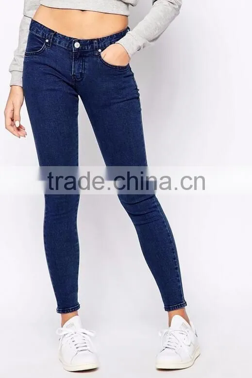 Runwaylover Elastic Fashion Blue Denim Jeans Women Top Quality Wholesale