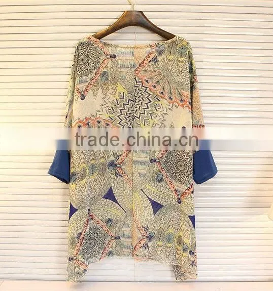 hot sale fashion casual women clothing blouse tops