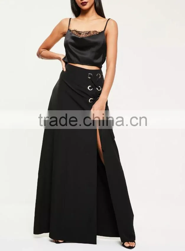 latest design Women Waist Skirt Long Maxi Dress fancy long skirt