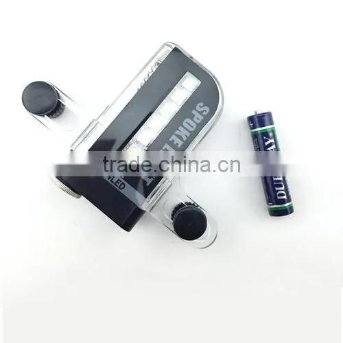D105 Waterproof 14 led programmed changeable patterns bicycle light plastic led bike wheel light