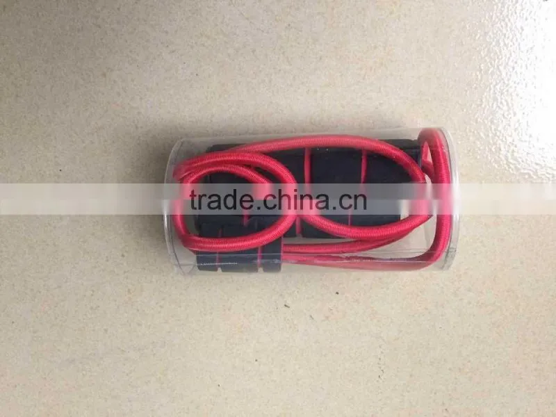 Fitness Rubber Cord with handle/ Exercise rubber cord/Bungee cord