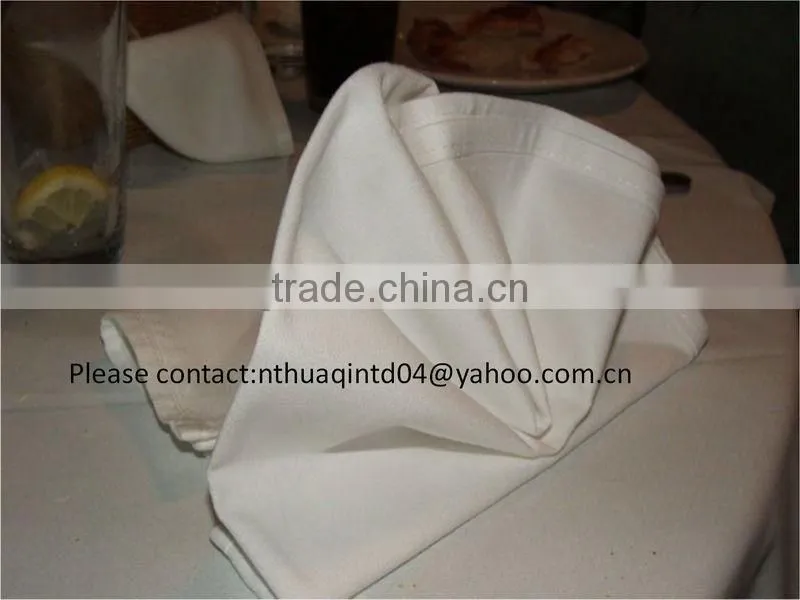 Polyester napkin table napkin restaurant hotel table linen