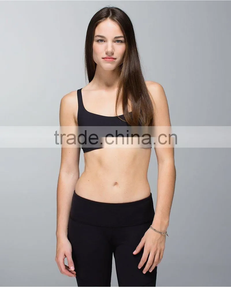 Open Back Lightweight Mesh Yoga Sports Bra