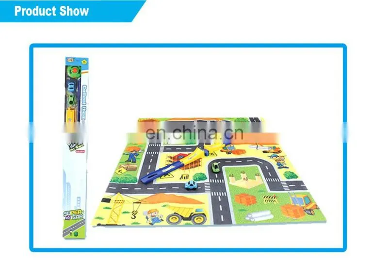 Plastic track toy kids carpet play set for sale