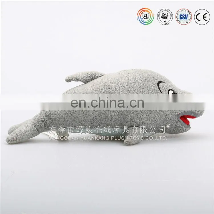 ICTI/ISO custom soft whale plush pillow made in China