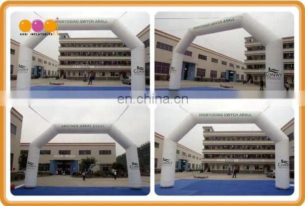 2016 High quality advertising inflatable arch, inflatable entrance arch
