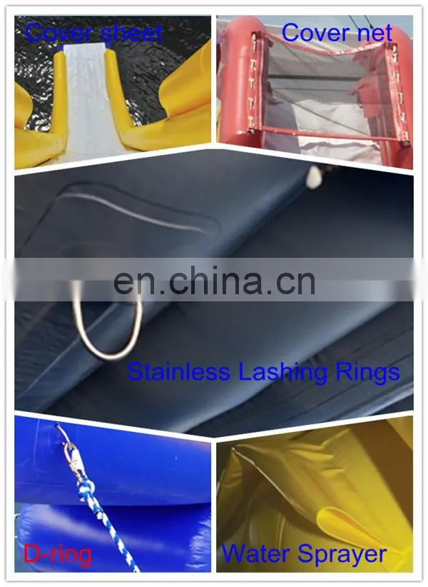 Yacht Slides ; Airtight Inflatable Slides , Sealed Water Yacht Slides