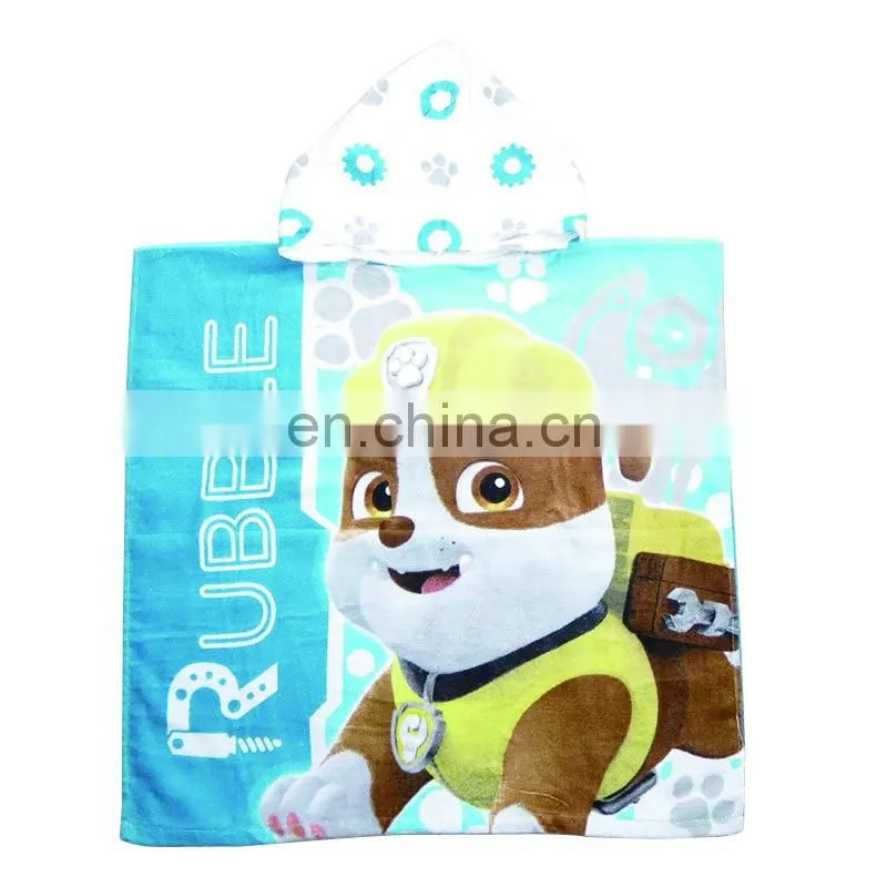 Cartoon printing cotton towel for promotional use