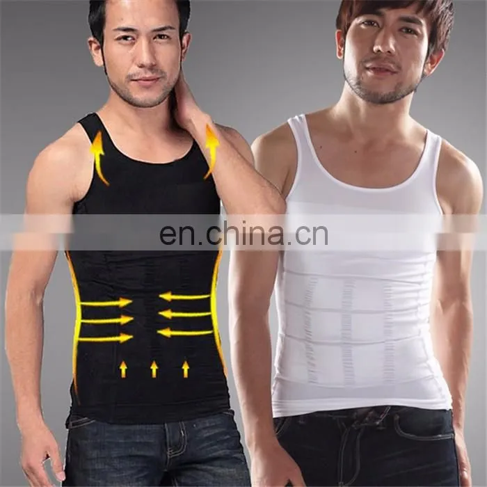 2016 Men's Slimming Singlet Walmart Slimming Corsets Undershirt Shapewear Vest