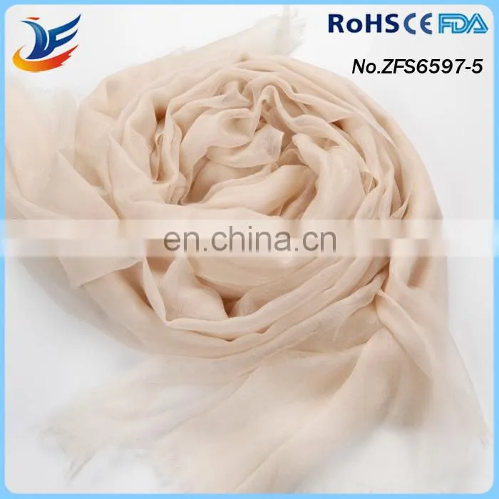 custom high quality pure cashmere scarf