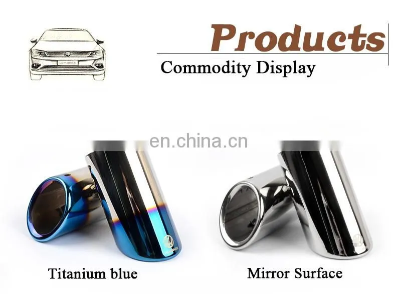 exhaust pipe titanium exhaust tips