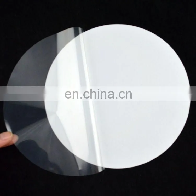 Round custom adhesive mouse pad