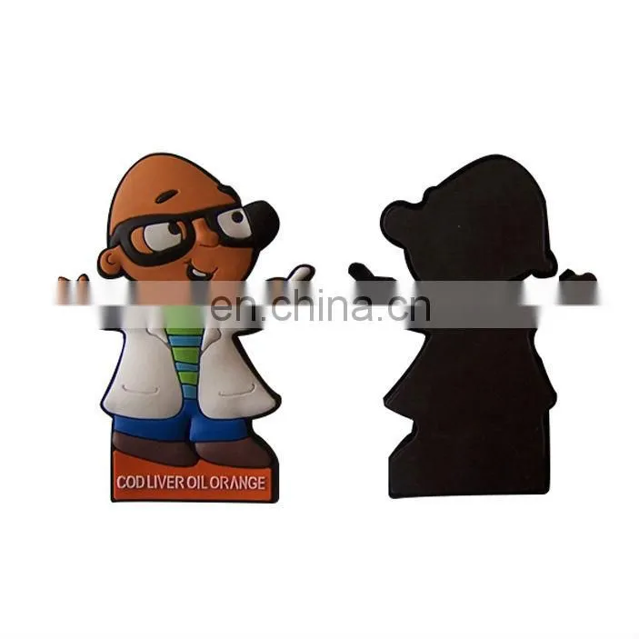 3d soft pvc deformation characters cheap injection fridge magnet