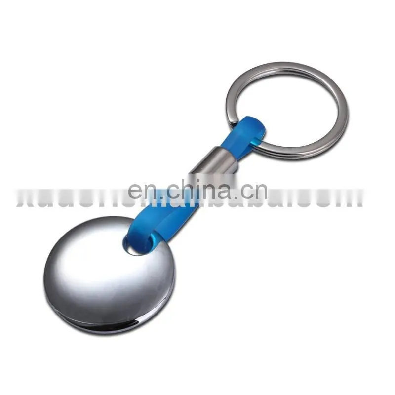 Classical Round Logo Silicone key chains