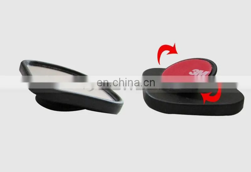 Car Front Two Side Mirror Round Double Sided Mirror for Universal Use