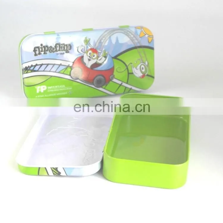 custom metal tin pencil case for school metal tin pencil boxes
