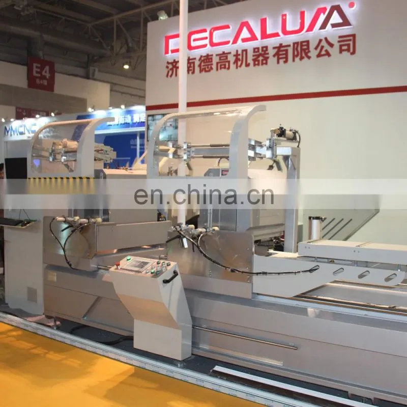 Aluminum Door and Window Frame Cutting Machine Any Angle With Double Head