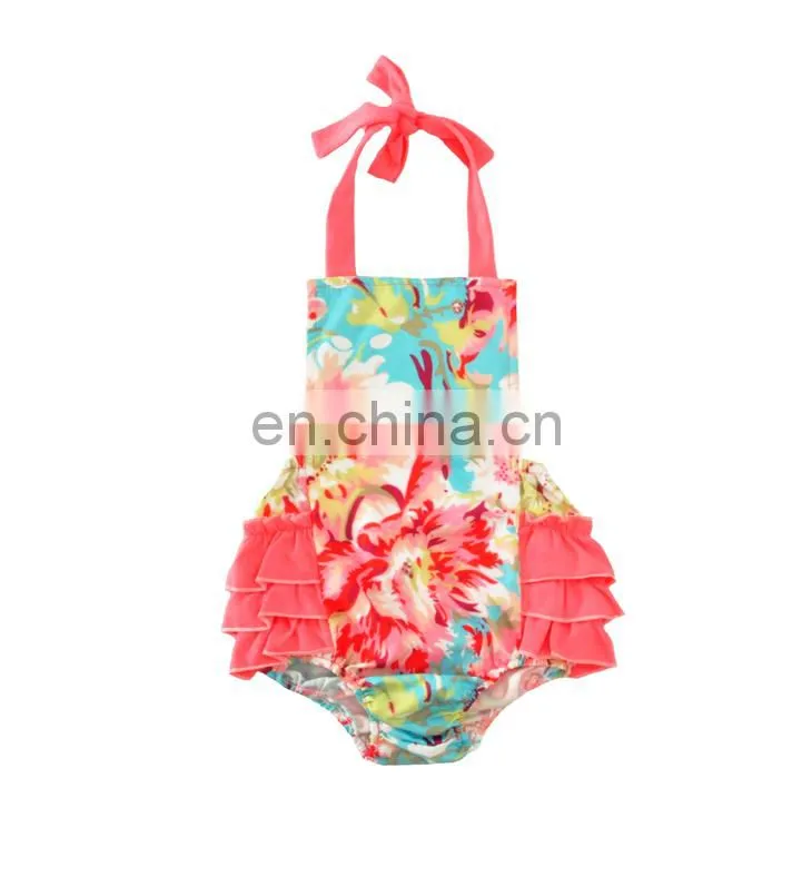Wholesale organic 100% cotton baby clothes china baby pattern romper