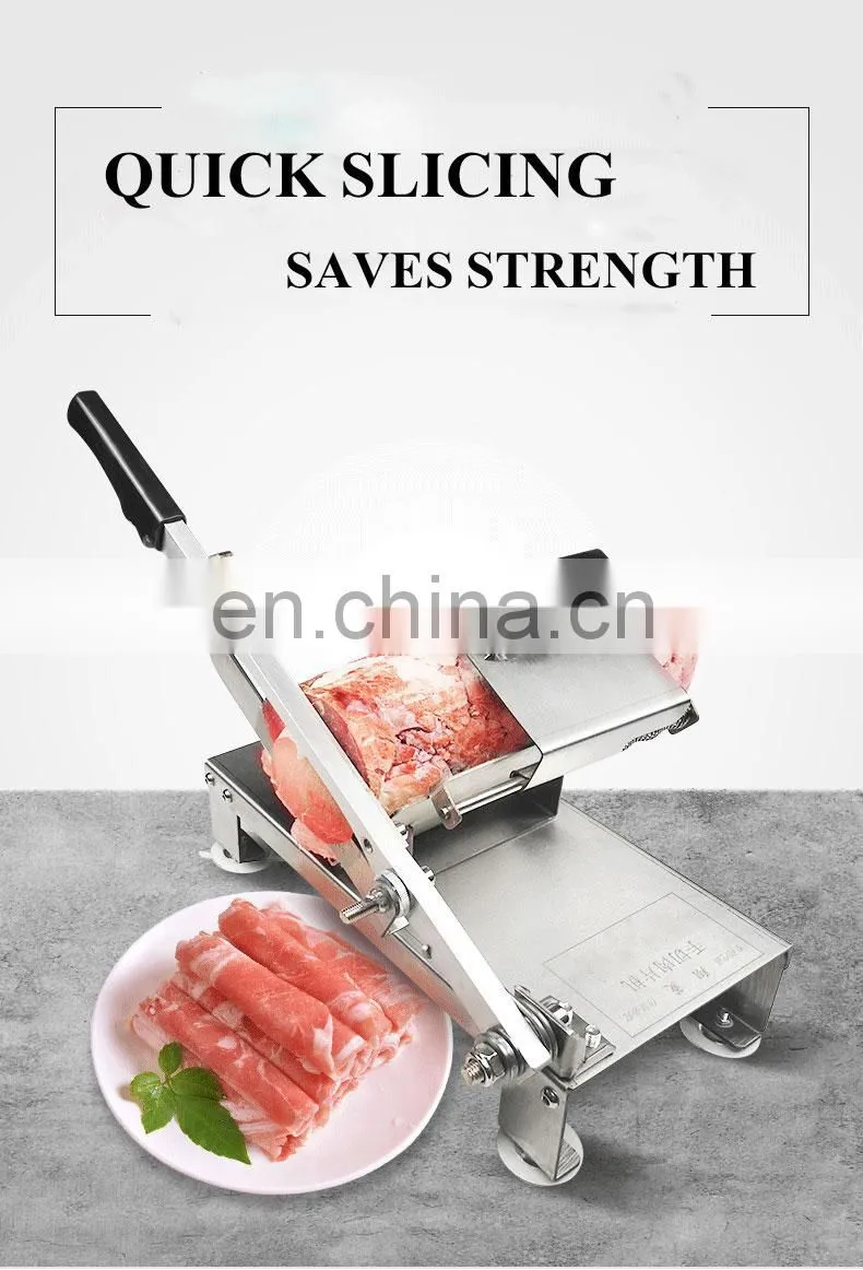 manual beef mutton slices maker/frozen diced beef cutter/ carrot potato cucumber slicing machine/