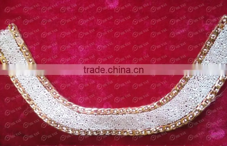 0629L China Supplier crystal rhinestone patches for Collar,Wholesale Hot fix crystal rhinestone patches