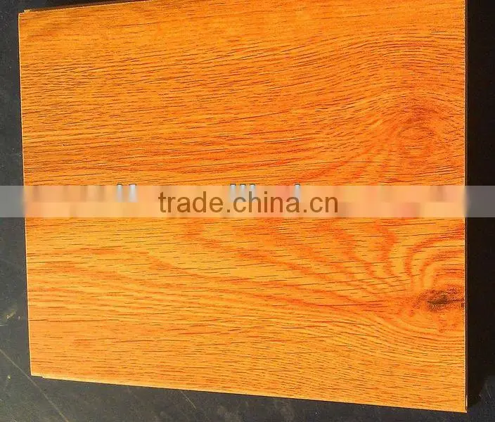 Hand grasps laminated floor