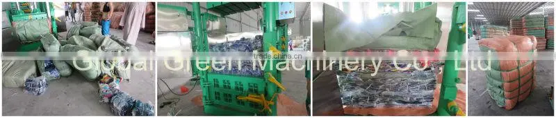 Hot Sale Vertical Hydraulic Clothing Baler YL-150