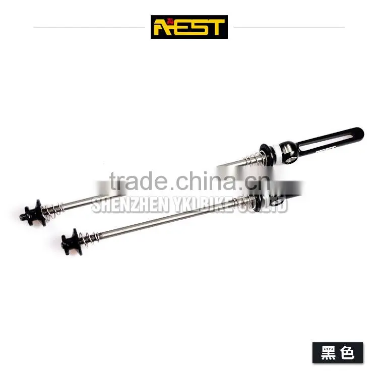 bicycle rear quick release /cnc titanium skewer/cycling skewer