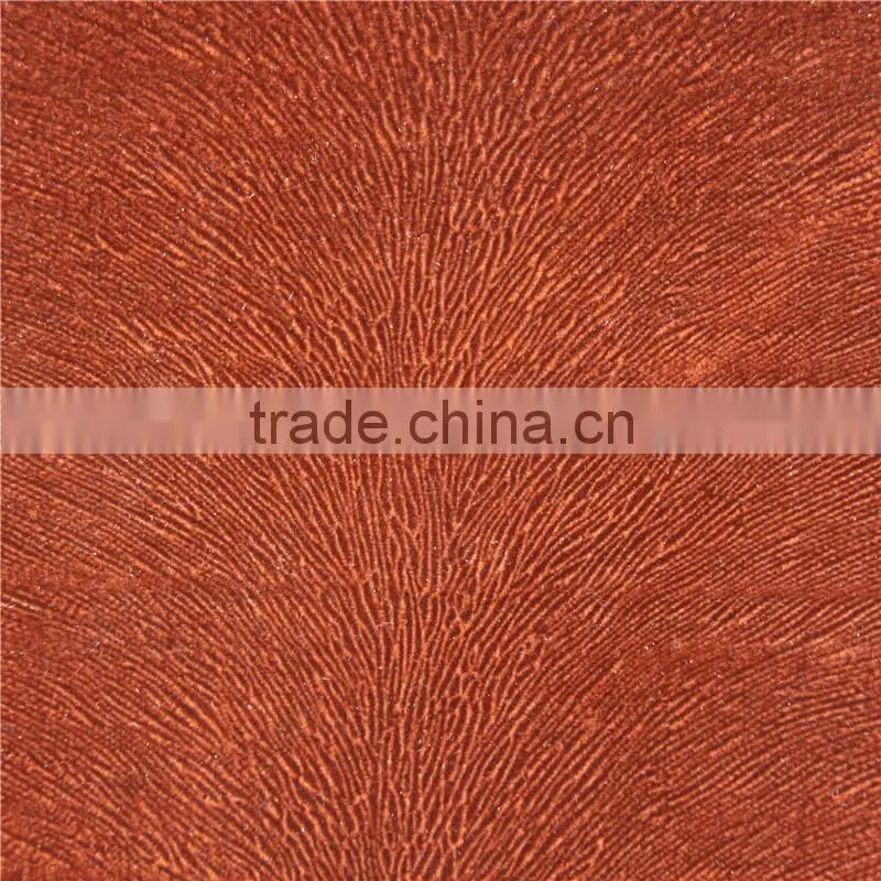 Factory Supply Colorful Soft Spray Flock Sofa Fabric