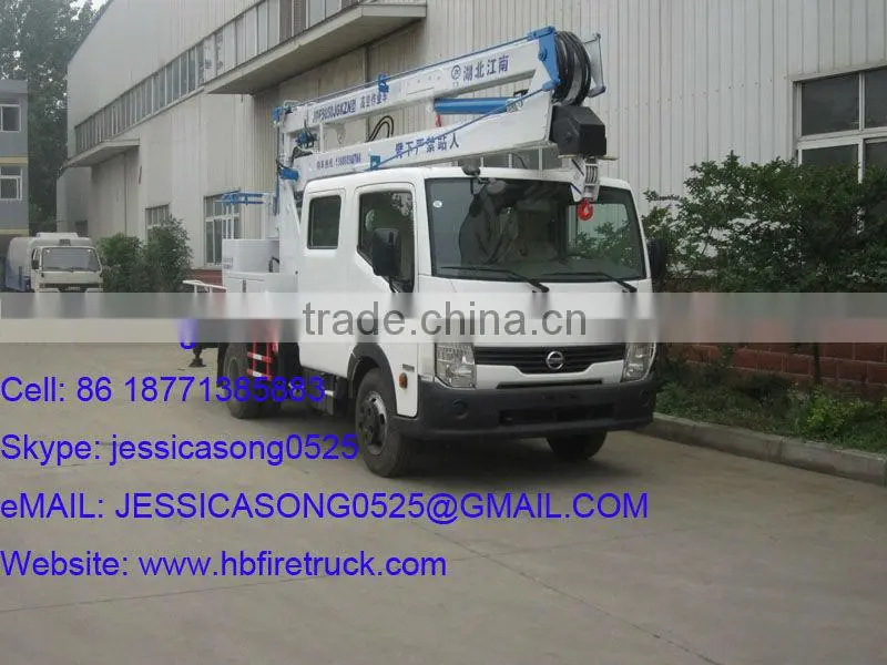 14m aerial platform working truck