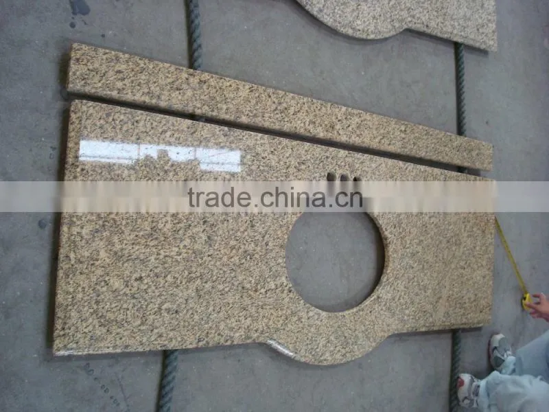 Banjo Vanity Tops for Hotel Project, Granite Banjo Vanity Tops