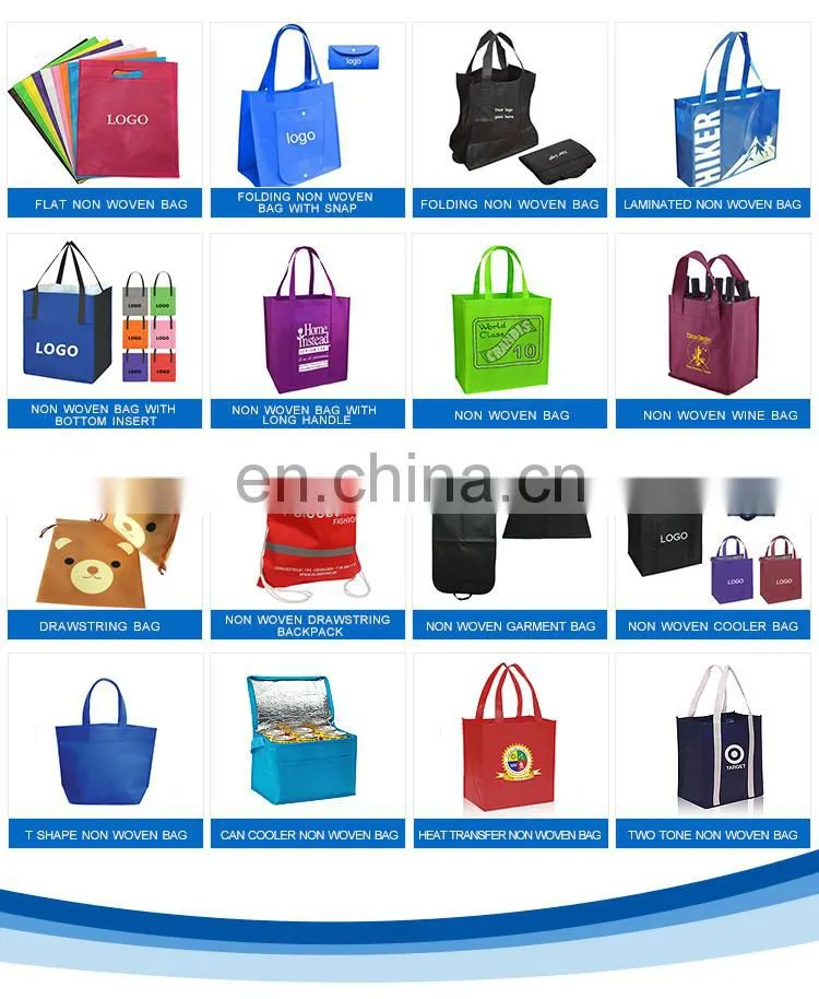 2021 Fashionable Non Woven Fabric Shopping Bag
