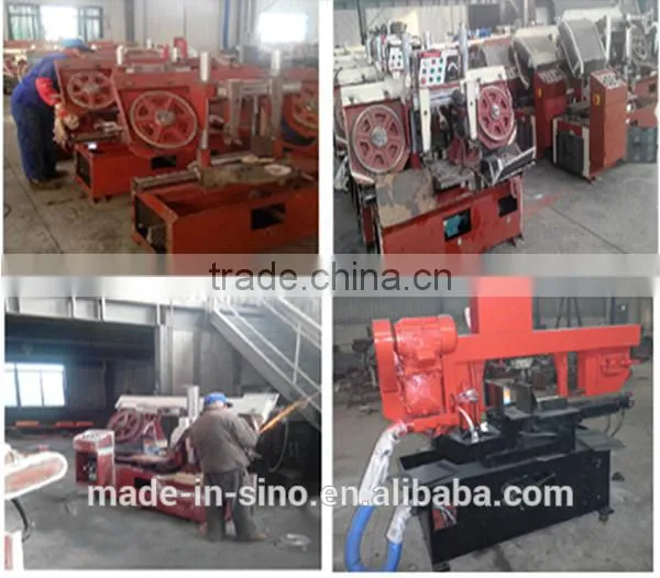 GZ4230 Double Column Hydraulic Horizontal Band saw machine timber Band Saw Machine