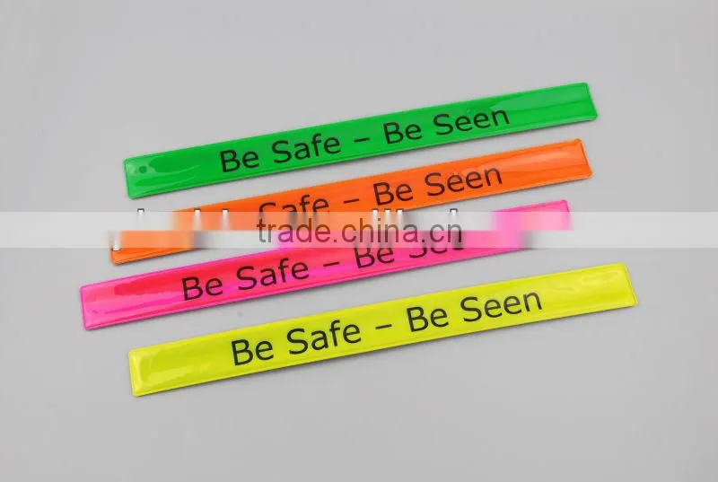 Safety reflective slap wrap