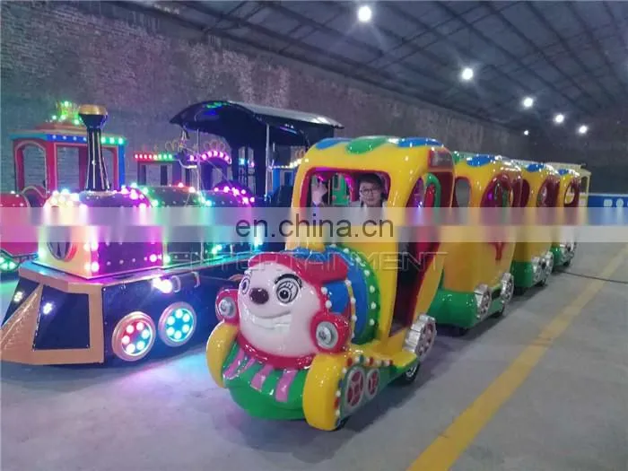 China Factory Animals Mini Train Seats Kids Shopping Mall Electric Trackless Train For Sale